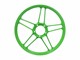 Jante roue 17x1.35 alu à batons verte (Grimeca / Leleu) originale, vélomoteurs Puch Maxi