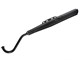 Auspuff Puch 22mm schwarz mit Logo und Nummer