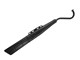 Auspuff Puch 22mm schwarz mit Logo und Nummer