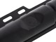 Auspuff Puch 22mm schwarz mit Logo und Nummer