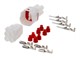 Connecteur cosse électrique Superseal étanche 4 pôles (4 broches)