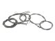 Kit cablerie 8pcs couleur gris, scooter Vespa 50cc SPECIAL