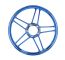 Felge Hinterrad / Vorderrad 17" Guss Puch chrom/blau