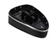 Selle avec inscription SCOOTI, noir/blanche, universelle