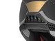 Casque intégral moto ADX AI500 EVO, noir/or taille : S
