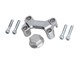 Lenkerklemme CNC Aluminium Silber für Puch / EBR Gabeln «60x30mm»