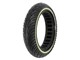 Pneu pour trottinette électrique 8 1/2x2 ou 8,5x2, en caoutchouc plein, fluorescent, diamètre intérieur : 142 mm