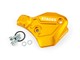 Couvercle de pompe à huile Stage 6 aluminium jaune, Minarelli AM6