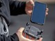 Support smartphone/téléphone Universelle noir SP Connect, fixation guidon