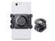 Universelle Smartphone-/Handyhalterung SP Connect LT SPC+, schwarz, mit Spiegelbefestigung