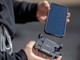 Universelle Smartphone-/Handyhalterung SP Connect LT SPC+, schwarz, mit Spiegelbefestigung