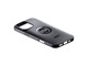 Coque iPhone 15 smartphone / téléphone SP Connect SPC+, couleur noire.
