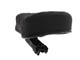 Selle (matelassée) noir et gris, universelle