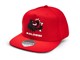 Cap MALOSSI «Snapback» rot mit Logo