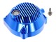 Carter d'embrayage alu bleu CNC, pour démarrage par tirette, vélomoteurs Puch E50