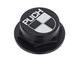 Écrou de colonne de direction CLAW M26x1 alu noir avec logo, fourche Puch