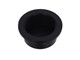 Écrou de colonne de direction CLAW M26x1 alu noir avec logo, fourche Puch