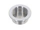 Écrou de colonne de direction CLAW M26x1 alu argenté avec logo, fourche Puch
