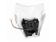 Frontmaske / Lampenmaske LED Universal KTM EXC 2.0 Weiss