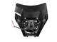 Frontmaske / Lampenmaske LED Universal KTM EXC 2.0 Schwarz