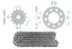 Kettenkit 13 x 53 / 420 ohne O-Ring (K1376) Stahl