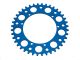 Couronne AKOA alu "bleu anodisé" 40 dents, vélomoteurs Puch Maxi