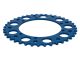 Couronne AKOA alu "bleu anodisé" 40 dents, vélomoteurs Puch Maxi