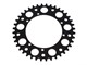 Couronne AKOA alu "noir anodisé" 40 dents, vélomoteurs Puch Maxi