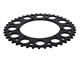 Couronne AKOA alu "noir anodisé" 42 dents, vélomoteurs Puch Maxi