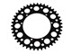 Couronne AKOA alu "noir anodisé" 43 dents, vélomoteurs Puch Maxi