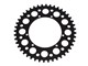 Couronne AKOA alu "noir anodisé" 44 dents, vélomoteurs Puch Maxi
