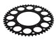 Couronne AKOA alu "noir anodisé" 50 dents, vélomoteurs Puch Maxi