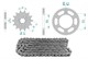 Kettenkit 15 x 53 / 420 ohne O-Ring (K4338) Stahl
