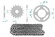 Kit chaîne acier 13 x 51 / 420 sans O-Ring (K2755), Beta RR 50 2005-2016