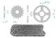 Kettenkit TNT Racing TZR50/MBK X-POWER 13X46 420