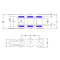 Kit chaîne 14 x 60 / 420 sans O-Ring (K3438) acier