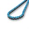 Kette 420 ohne O-Ring, 134 Glieder verstärkt, blau