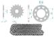 Kit chaîne acier 13 x 52 / 420 sans O-Ring (K3898), Rieju SMX, Motorhispania RYZ, Furia