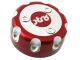 Tankdeckel CNC RACING" STR8, Derbi Senda, Rot