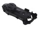 Couvercle de variateur noir mat, Vespa Primavera / Sprint 50 cc