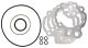 Set de joints Metrakit SP Series 47.6mm alu pour Minarelli AM6 moteur