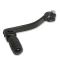 Ganghebel Senda Stahl schwarz mit Gummi, moto 50cc Derbi Senda, GPR / Gilera RCR, SMT
