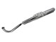 Auspuff 28 mm Puch mit Logo und Nummer (2-Teiler)