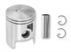 Piston complet Airsal/Artek bi-segments 39.9mm, moto Derbi
