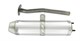 Schalldämpfer Giannelli MBK X-Limit 98/03/Yamaha DT50R 98-03 aluminium