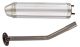 Silencieux Giannelli HM CRE 50 Baja RR alu