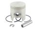 Kit piston Polini 47mm Corsa axe 10mm, scooter Minarelli vertical +horizontal