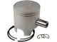 Piston Polini Corsa Ø=47mm, (Hauteur de compression 24,5mm), Piaggio-Honda-Peugeot