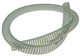 Kühlwasserschlauch Motoforce, transparent, mit Stahlspirale, Ø=20x27mm, (Peugeot Motor LC), 1 Meter