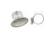 Tulipe d'admission MALOSSI 33x59 (fixation 33mm), Aluminium